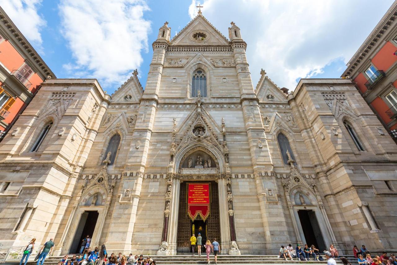 شقة Maria'S Bright Flats At The Cathedral نابولي المظهر الخارجي الصورة
